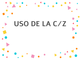 EL USO DE LA C/Z by MARTA ARANDA SERRANO