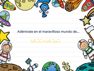 EN EL ESPACIO CON LA 'LL' Y LA 'Y'. by Paula Ramos Salgado