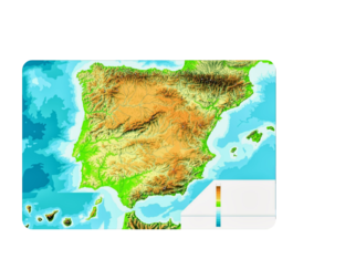 ESPAÑA RELIEVE  by Sergio Martín Comesaña