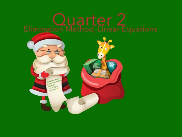 Eliminate  by Melissa  Perez