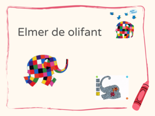 Elmer de olifant by Jessica Mercier Van Der Hoeven