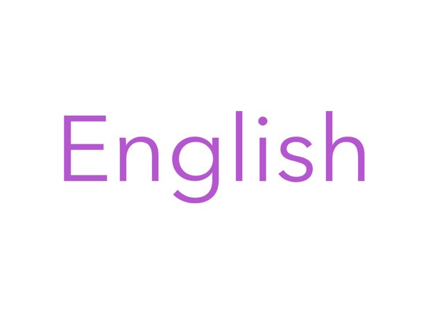 English by Unicornio Rosa ufite