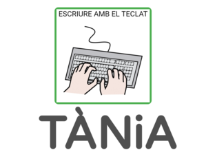 Escriure amb el teclat TÀNIA by Escola Joan23