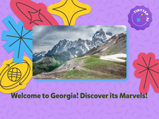 Exploring Georgia: A Journey Through Maps Free Activities online for