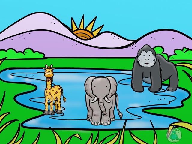 Zoo Game by Anna Poplawska