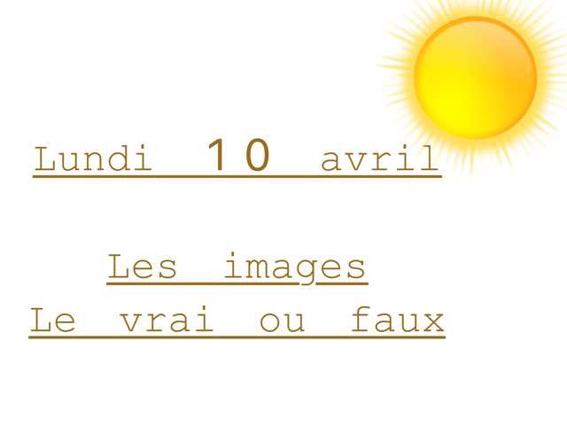 L - Lun10 - Images Et Vrai Faux  by Caroline Gozdek