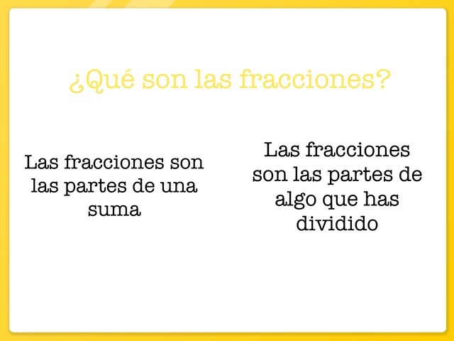 Las Fracciones  by ALEX CERVERO MARTÍNEZ