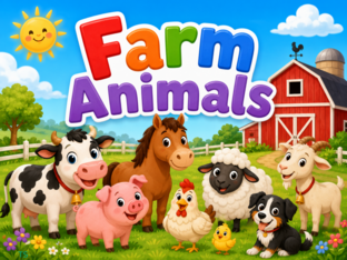 Farm Animal Find and Identify by Tiana Spurling