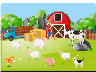 Farm Animals Practice by Brittany Elliott