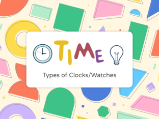 Fill in Blank - Types of Clock/Watch #1 by Wen Lee