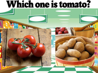 Find the right vegetables by Estefany Gayoso