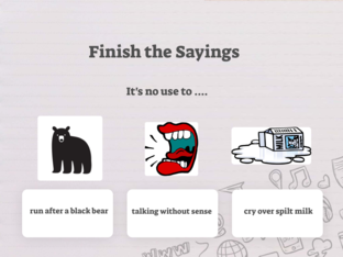 Finish the Sayings by Aleksey Parkhov