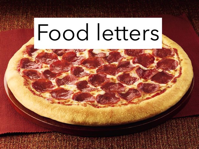 Food Letters by aidan Montag