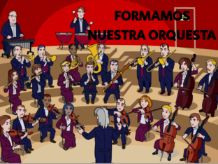 Formamos nuestra orquesta by Alba Pilar Ruiz Sierra
