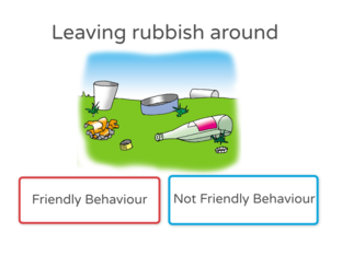 Friendly and Not friendly Behaviour Free Activities online for kids in ...
