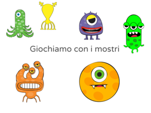 GIOCHIAMO CON I MOSTRI by Giuseppina Castellano