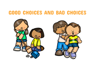 GOOD AND BAD CHOICES by Tiana Spurling