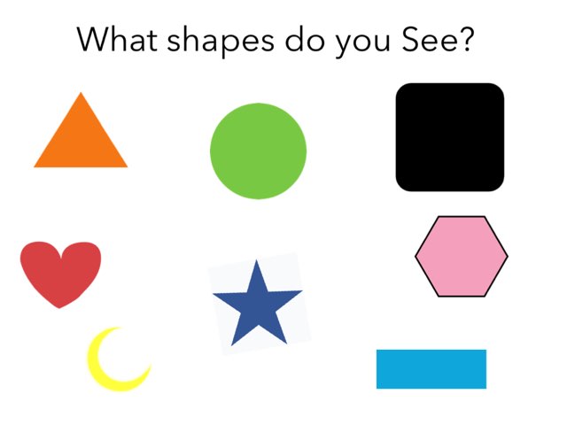 Touch thé pictuer and it Will Tell you color and Shape  by Florence Bilbo