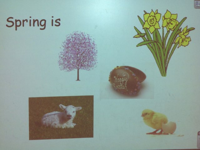 spring poem by Mrs smith