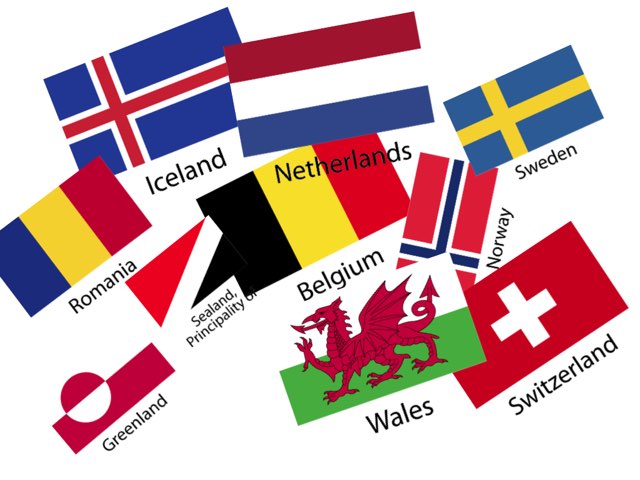 Can you found all the country's  by Abigail Gavadin