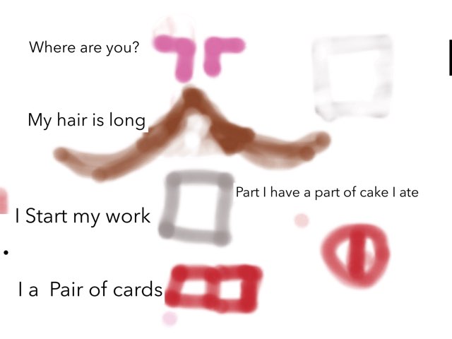 Spelling full stop and draw your words Isabella Farley by Year Four 2015