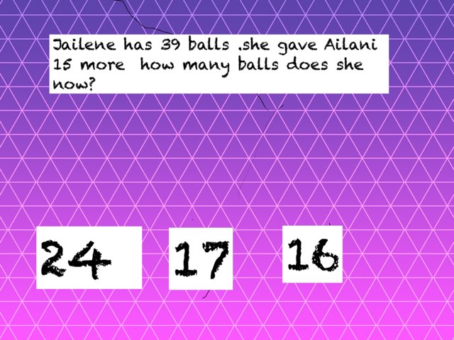 Balls Activity word problem by Tiffany Reyes