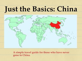 This is for a assignment for Chinese Class by Peter Williams