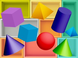 3d shapes by Tiffany Reyes