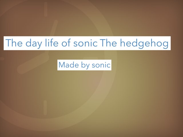 I'm so excited to play this game by Sonic The hedgehog
