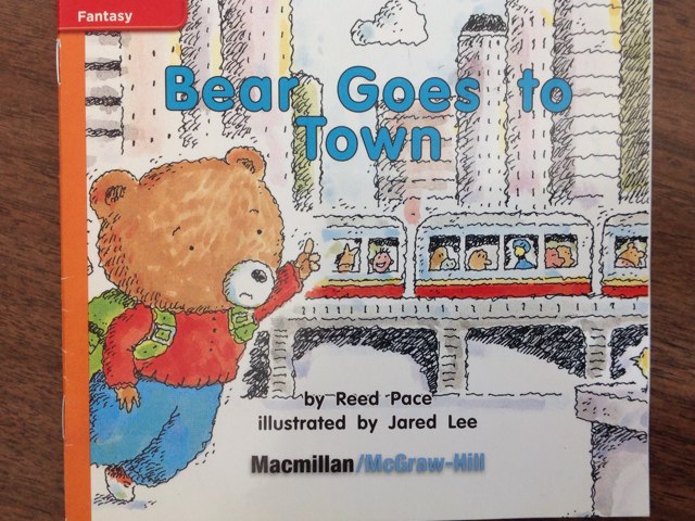 Bear Goes to Town, 2014, AM by Kara Johnson