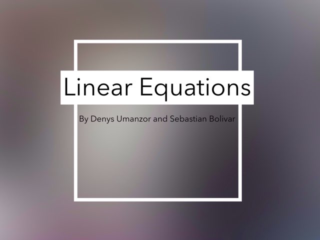 Math by Denys Umanzor