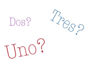 Spanish Numbers  by Briana Orellana