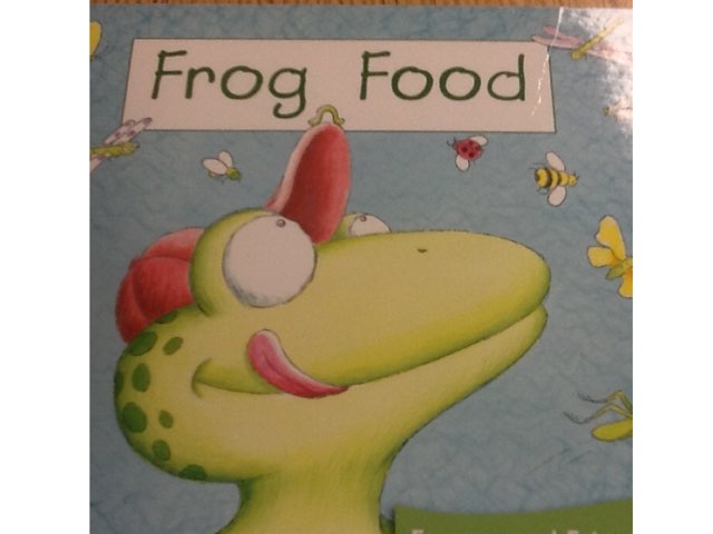 LLI Frog Food book 2 green levelA hcpss by Sheila Collector