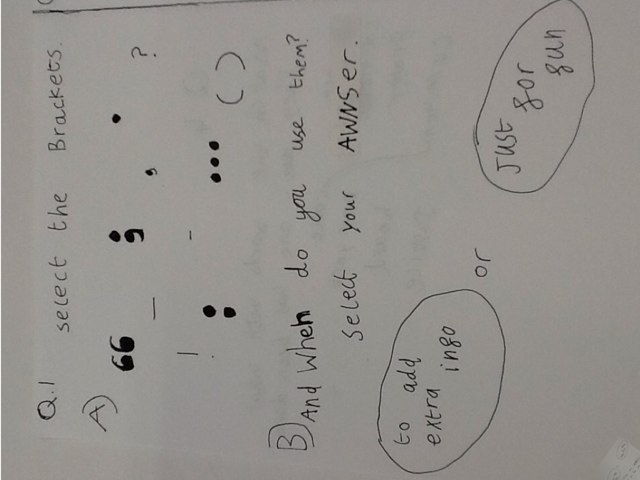 Leon's grammar game by Swanage Primary