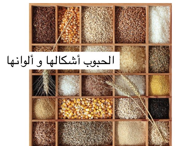 الحبوب و أشكالها و فوائدها by Dima Afifi