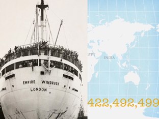 The windrsh by Goose Green