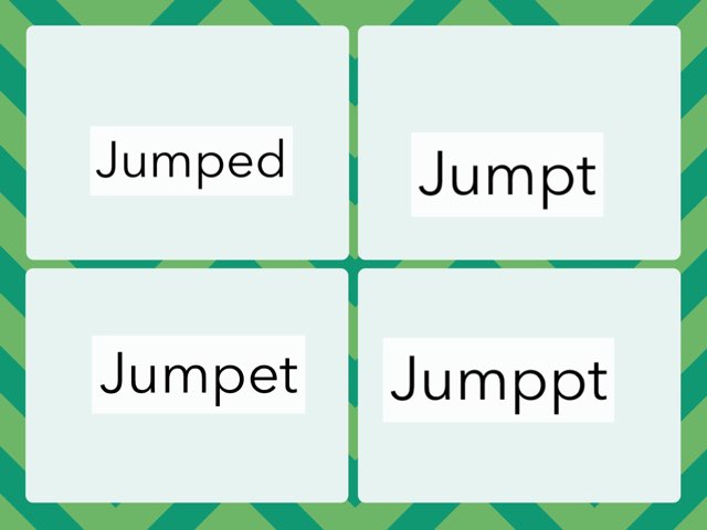 Game by Miss Costigan