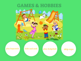 Games & Hobbies (5'th Grade, Unit 3) by Berna Çolak