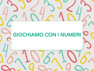 Giochiamo con i numeri by Maestra Nunzia