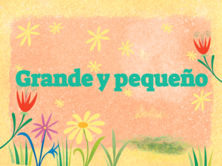 Grande - pequeño by Alicia Morales