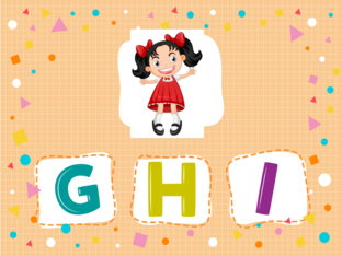 Guess the letters G, H, I by lala