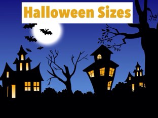 Halloween Sizes by Cece Obrien