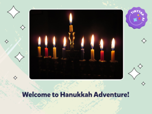 Hanukkah Adventure by Charlotte Mitchell