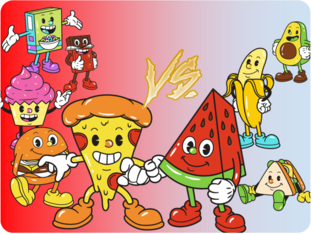 Healthy and Unhealthy by Jonathan López