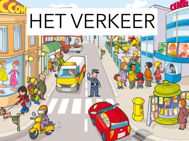 Het Verkeer 1ste Kleuter by Sabine vergaerde