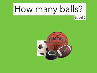 How Many Balls? Level 2 by Julie Gittoes-Henry