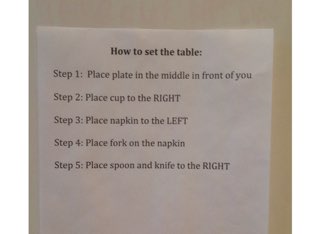How To Set The Table by Katherine kellogg