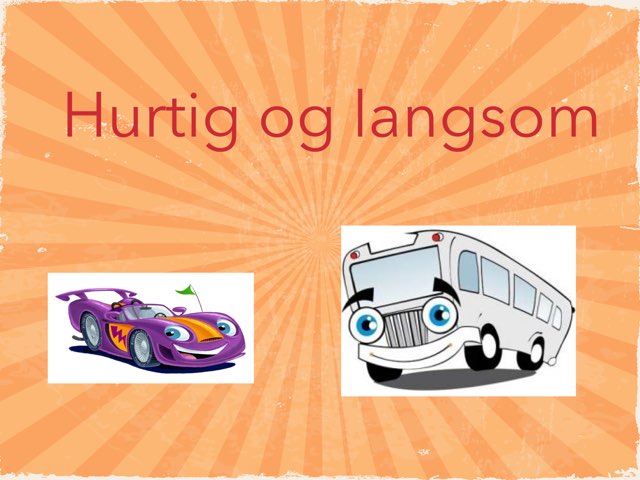 Hurtig og langsom by Anne-Marie Tange-Pagaard