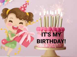 IT'S MY BIRTHDAY! by MARCELLA ALMEIDA