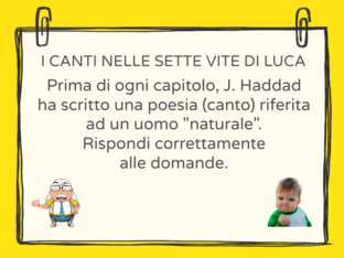 I CANTI NELLE SETTE VITE DI LUCA by Leonardo Bonenti